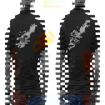 チェンソー メンズTシャツ バックプリント - Kawaiitshirt