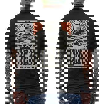 チカーノ ローライダーハット ラティーノ メンズTシャツ バックプリント - Kawaiitshirt