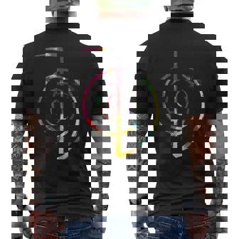 チョクレイ レイキ シンボル レイキ メンズTシャツ バックプリント - Kawaiitshirt