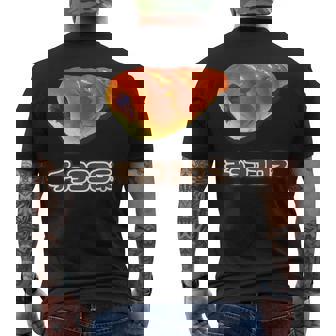 チョココロネ 菓子パン（デリシャス スイーツ）【変なtシャツ屋さん】ポップ かわいい 面白 イラスト デザイン メンズTシャツ バックプリント - Kawaiitshirt