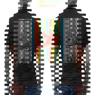 チリペッパー、レッドチリペッパー、レッドホットヴィンテージチリペッパー メンズTシャツ バックプリント - Kawaiitshirt