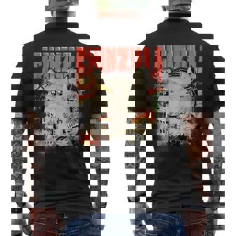 チンチラのオーナーへの面白いチンチラのクールなギフト メンズTシャツ バックプリント - Kawaiitshirt