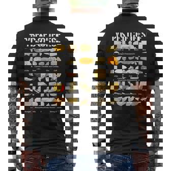 チーズシャツの種類 チーズの種類 シャツ チーズの種類 メンズTシャツ バックプリント - Kawaiitshirt