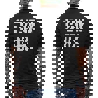 チームレックス メンズTシャツ バックプリント - Kawaiitshirt