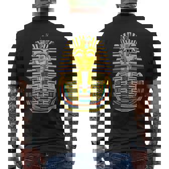 ツタンカーメン エジプトファラオ ピラミッド 古代エジプト メンズTシャツ バックプリント - Kawaiitshirt