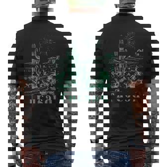 ツーソン アリゾナ メンズTシャツ バックプリント - Kawaiitshirt