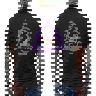 テリアン・ウェア・デルタフォックス メンズTシャツ バックプリント - Kawaiitshirt