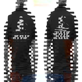 テレマーク スキーライフ メンズTシャツ バックプリント - Kawaiitshirt