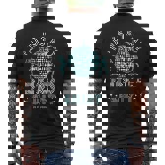 ディスコ衣装 レディース メンズ 70年代&80年代コスチューム This Is My Disco メンズTシャツ バックプリント - Kawaiitshirt
