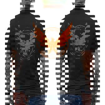 ディビジョン ユナイテッド ディビッド ローグ エージェント メンズTシャツ バックプリント - Kawaiitshirt