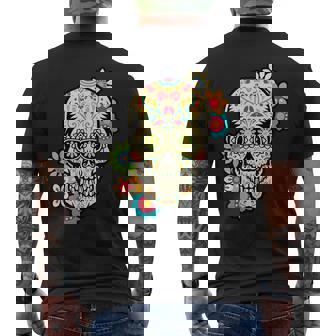 デイズ・オブ・ザ・デッド シュガー・スカル・カラベラ メンズTシャツ バックプリント - Kawaiitshirt