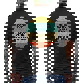 デイヴィ メンズTシャツ バックプリント - Kawaiitshirt