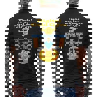 デジタルゴールドジム エクササイズ ビットコインギア クリプトジムウェア メンズTシャツ バックプリント - Kawaiitshirt