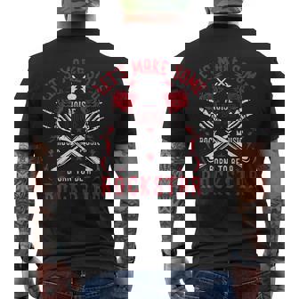 デビルロック パンク ハードロック ヘビーメタル スカート メンズTシャツ バックプリント - Kawaiitshirt