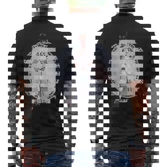 デヴィッド・ボウイ 空で待っている写真 ブライアン・ウォード メンズTシャツ バックプリント - Kawaiitshirt