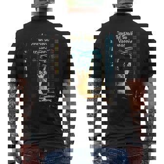 デヴィッド・ボウイ・ヤサシン メンズTシャツ バックプリント - Kawaiitshirt