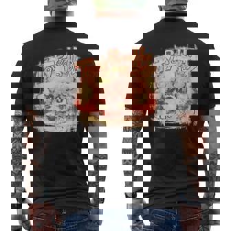 トイプードル かわいい いぬ 子犬 ペット おもしろ 動物 アート イラスト メンズTシャツ バックプリント - Kawaiitshirt