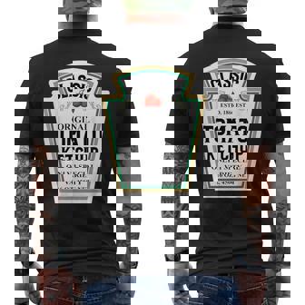 トマトケチャップ カップルグループ ハロウィンコスチューム Diy ラストミン メンズTシャツ バックプリント - Kawaiitshirt