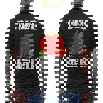 トマトマスターi トマト メンズTシャツ バックプリント - Kawaiitshirt