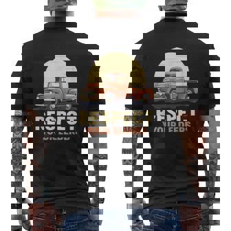 トラック ヴィンテージ オールド クラシック 学校 アメリカン ピックアップ レトロ ファーム メンズTシャツ バックプリント - Kawaiitshirt