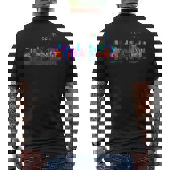 トラベル オーストラリア パース メルボルン シドニー バケーション お土産 メンズTシャツ バックプリント - Kawaiitshirt