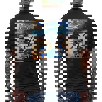 トララレロトララーラ メンズTシャツ バックプリント - Kawaiitshirt