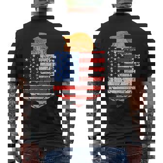 トランプ・イン・ユア・ポケットusa選挙 2024年7月4日のトランプ メンズTシャツ バックプリント - Kawaiitshirt