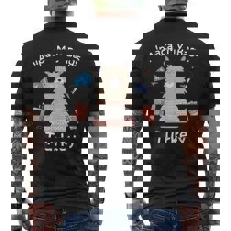 トルコ アルパカ マイバッグ ラマ アルパカ トルコ メンズTシャツ バックプリント - Kawaiitshirt