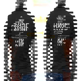 トロンボーンキングトロンボーン メンズTシャツ バックプリント - Kawaiitshirt