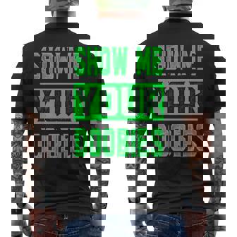 ドゥービーを見せて メンズTシャツ バックプリント - Kawaiitshirt