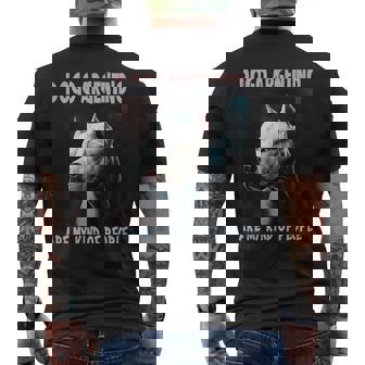 ドゴ・アルヘンティーノは私の同類です オーナー ドゴ・アルヘンティーノ メンズTシャツ バックプリント - Kawaiitshirt