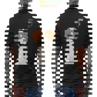 ドッグシリーズ「コーイケルホンディエ」 メンズTシャツ バックプリント - Kawaiitshirt