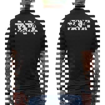 メンズ ドッジボールのお父さんのシャツ、ドッジボールの夫のギフト メンズTシャツ バックプリント - Kawaiitshirt