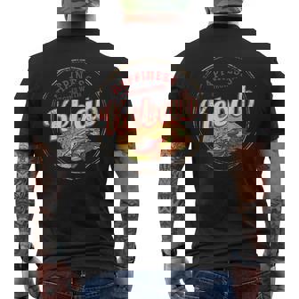 ドネルケバブ レトロ スナック ビンテージ ストリート フード グルメ お土産 メンズTシャツ バックプリント - Kawaiitshirt