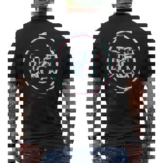 ドラミングドラマー ドラムセット メンズTシャツ バックプリント - Kawaiitshirt