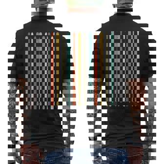 ドラム ドラマー パーカッション メンズTシャツ バックプリント - Kawaiitshirt