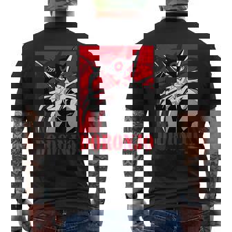 ドロンジョデザインa メンズTシャツ バックプリント - Kawaiitshirt