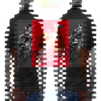 ドロンジョデザインb メンズTシャツ バックプリント - Kawaiitshirt