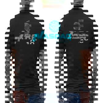 ナスダック-100-Inspired メンズTシャツ バックプリント - Kawaiitshirt