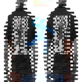 ナックルボール 野球 メンズTシャツ バックプリント - Kawaiitshirt