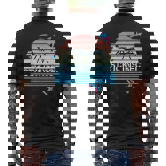 ナナフシ レトロ ペット ナナフシ メンズTシャツ バックプリント - Kawaiitshirt