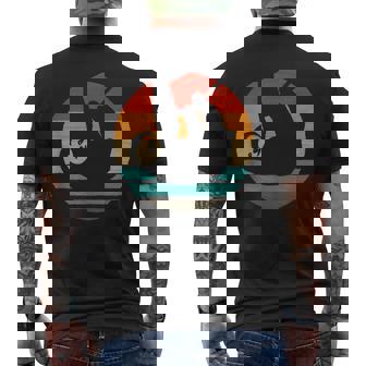 ナマケモノ レトロスタイル ビンテージ メンズTシャツ バックプリント - Kawaiitshirt