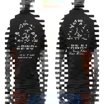 ナムチェバザール醸造所 ネパール ビール醸造所と展望 登山 メンズTシャツ バックプリント - Kawaiitshirt