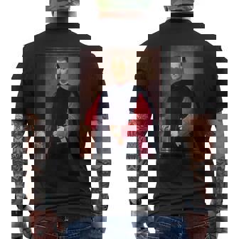 ニコロ・マキャヴェリ 肖像画1600 メンズTシャツ バックプリント - Kawaiitshirt