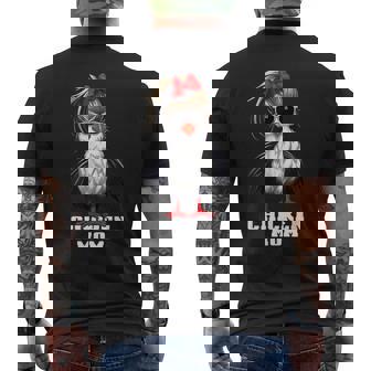 ニワトリ ママ 農業 農家 鶏牧場 面白い 鶏 メンズTシャツ バックプリント - Kawaiitshirt