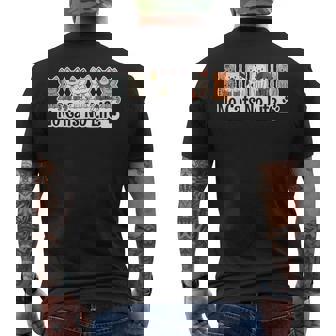 ノーキャットノーライフ 猫好き ねこ好き ネコ好き 猫の飼い主 おもしろ 可愛い ねこ ネコ 猫 メンズTシャツ バックプリント - Kawaiitshirt