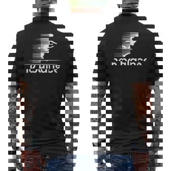 ノーバランスファニーランナー メンズTシャツ バックプリント - Kawaiitshirt