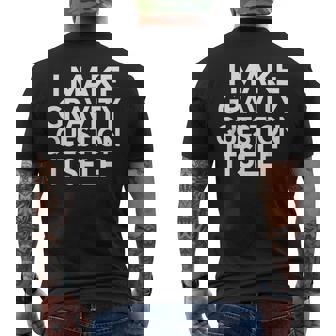 ハイツ・ルック・イージー・ファニー・エアリアル メンズTシャツ バックプリント - Kawaiitshirt