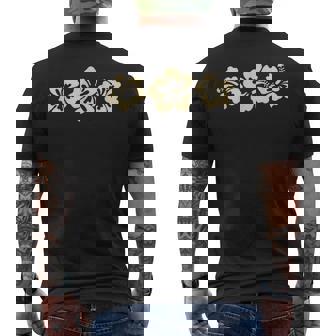 ハイビスカス ハワイアンスタイル メンズTシャツ バックプリント - Kawaiitshirt