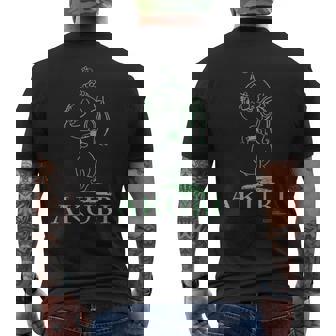 ハクション大魔王 L メンズTシャツ バックプリント - Kawaiitshirt